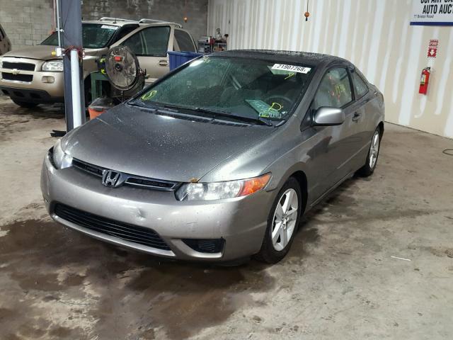 2HGFG12866H557516 - 2006 HONDA CIVIC EX თაფლისფერი ფოტო 2