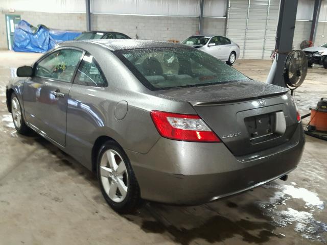 2HGFG12866H557516 - 2006 HONDA CIVIC EX თაფლისფერი ფოტო 3