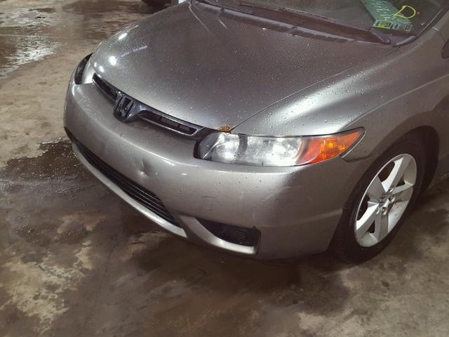 2HGFG12866H557516 - 2006 HONDA CIVIC EX თაფლისფერი ფოტო 9
