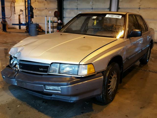 JH4KA2649HC008621 - 1987 ACURA LEGEND SILVER photo 2