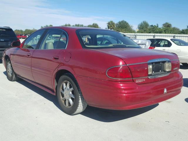 1G4HR54K94U140558 - 2004 BUICK LESABRE LI MAROON photo 3