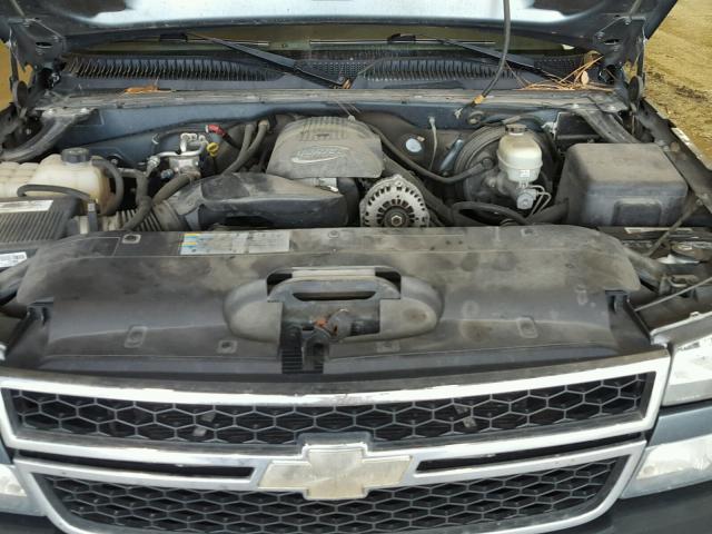 2GCEC13V771140703 - 2007 CHEVROLET SILVERADO BLUE photo 7