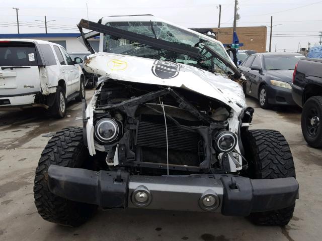 1C4GJWAG5DL572339 - 2013 JEEP WRANGLER S თეთრი ფოტო 10