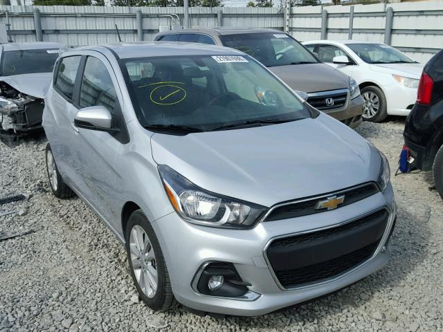 KL8CD6SA7HC733272 - 2017 CHEVROLET SPARK 1LT SILVER photo 1