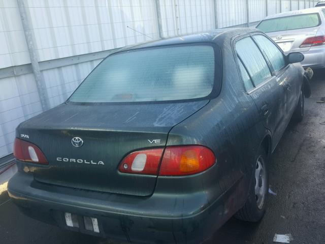 1NXBR12E7YZ336130 - 2000 TOYOTA COROLLA VE GREEN photo 4