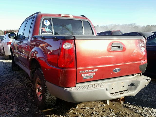 1FMZU77E61UB32594 - 2001 FORD EXPLORER S RED photo 3