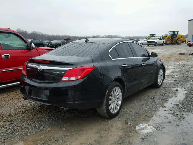 2G4GS5EV8C9148042 - 2012 BUICK REGAL PREM BLACK photo 4