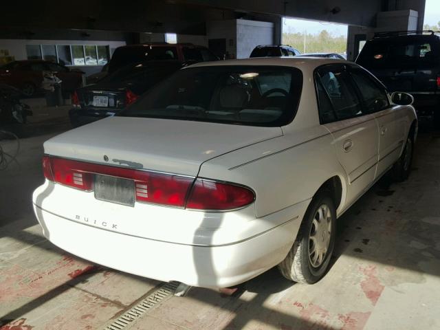 2G4WS52J321116190 - 2002 BUICK CENTURY CU WHITE photo 4