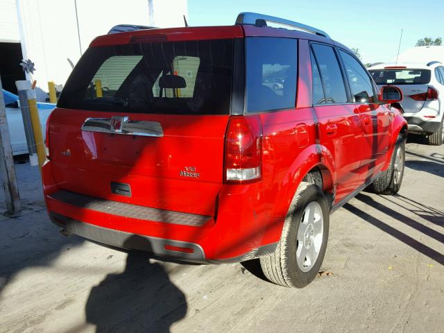 5GZCZ53446S817465 - 2006 SATURN VUE RED photo 4