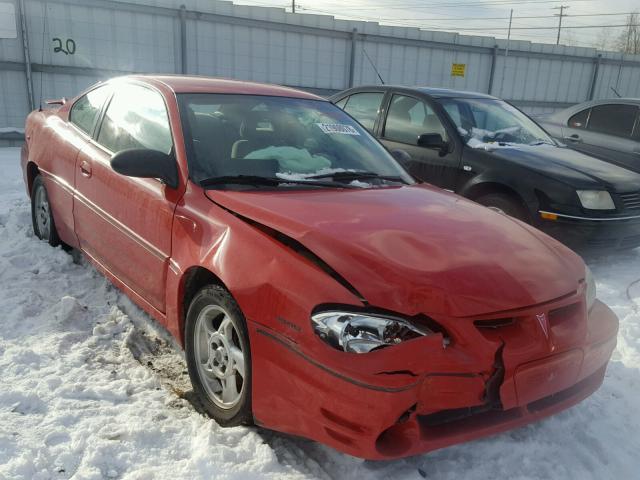 1G2NW12E85M147142 - 2005 PONTIAC GRAND AM G RED photo 1