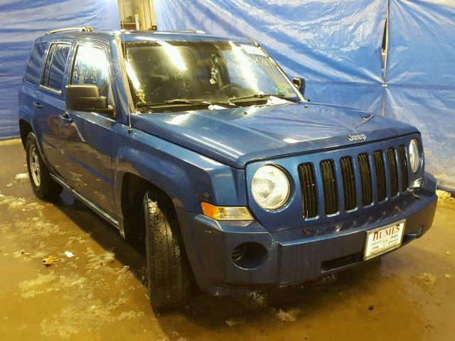 1J4NT2GB4AD519508 - 2010 JEEP PATRIOT SP BLUE photo 1