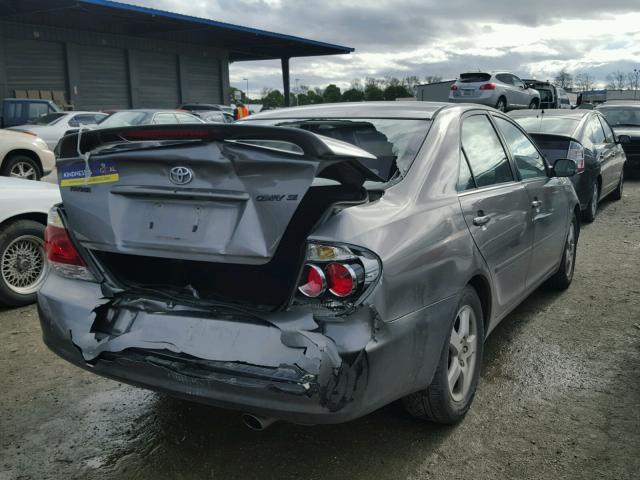 4T1BE30KX6U647872 - 2006 TOYOTA CAMRY LE ნაცრისფერი ფოტო 4