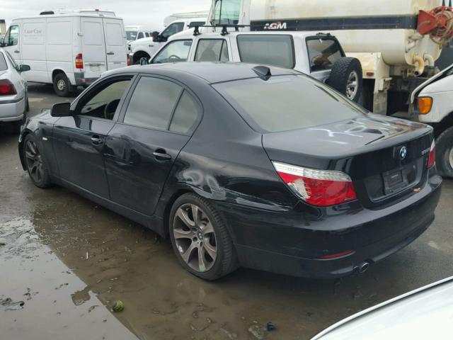 WBANW13558CZ79331 - 2008 BMW 535 I BLACK photo 3