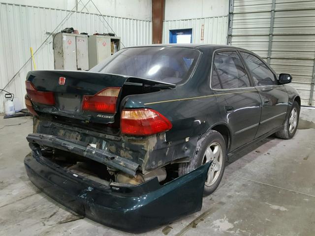 1HGCG165XYA083879 - 2000 HONDA ACCORD EX GREEN photo 4