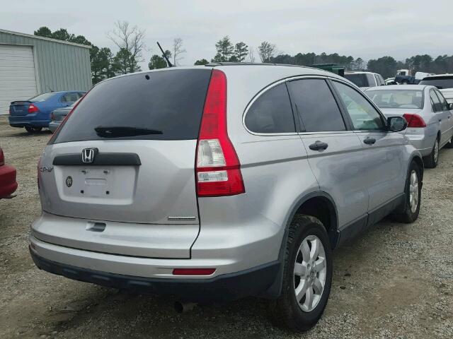 5J6RE3H44BL043317 - 2011 HONDA CR-V SE SILVER photo 4