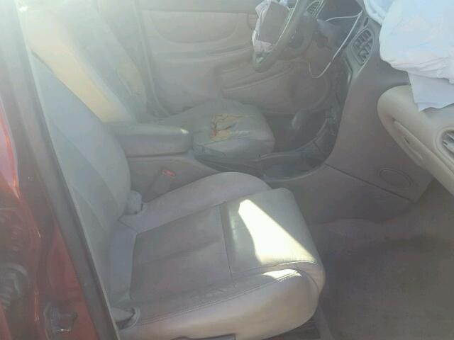 1G3NF52E3YC417715 - 2000 OLDSMOBILE ALERO GLS 红色 照片 5