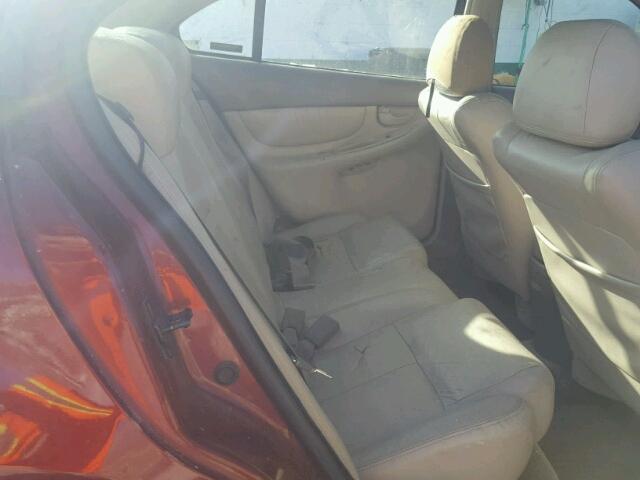 1G3NF52E3YC417715 - 2000 OLDSMOBILE ALERO GLS 红色 照片 6