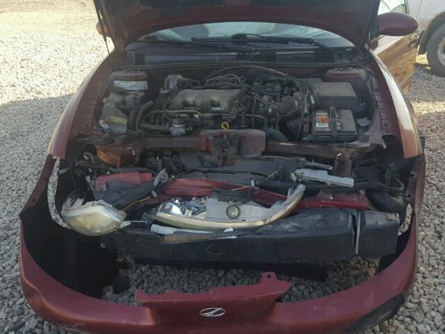 1G3NF52E3YC417715 - 2000 OLDSMOBILE ALERO GLS 红色 照片 7