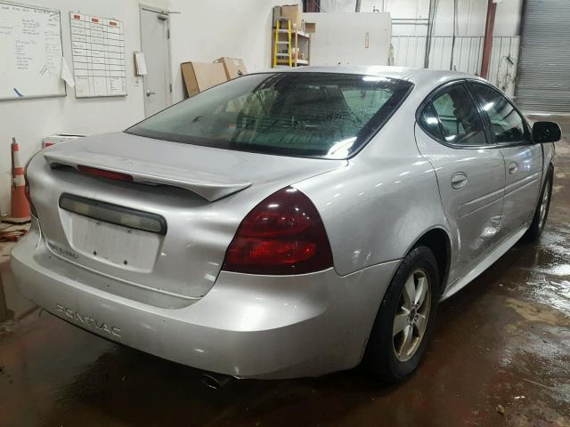 2G2WP552261202921 - 2006 PONTIAC GRAND PRIX SILVER photo 4