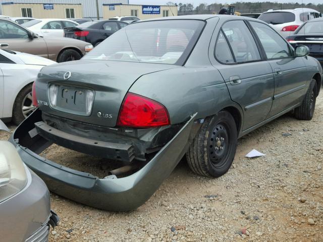 3N1CB51DX5L527837 - 2005 NISSAN SENTRA 1.8 GREEN photo 4