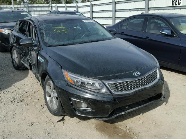 KNAGM4AD4G5095474 - 2016 KIA OPTIMA HYB BLACK photo 1