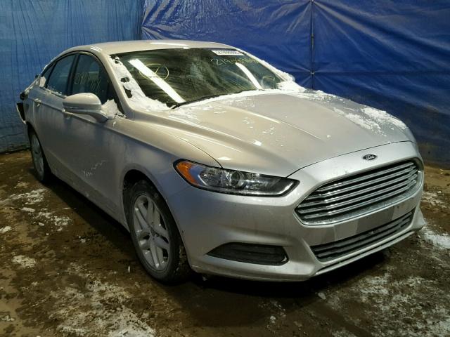 3FA6P0H76GR349462 - 2016 FORD FUSION SE SILVER photo 1