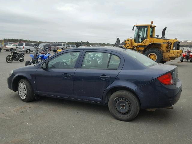 1G1AS58HX97256326 - 2009 CHEVROLET COBALT LS BLUE photo 3