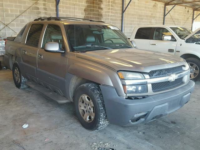 3GNEC13T32G266501 - 2002 CHEVROLET AVALANCHE BEIGE photo 1