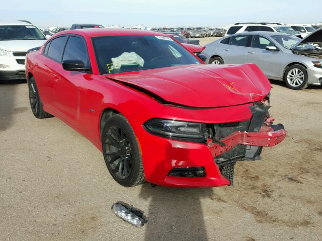 2C3CDXCT5GH196995 - 2016 DODGE CHARGER R/ RED photo 1