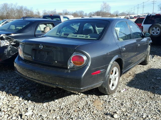 JN1DA31D02T403742 - 2002 NISSAN MAXIMA GLE GRAY photo 4