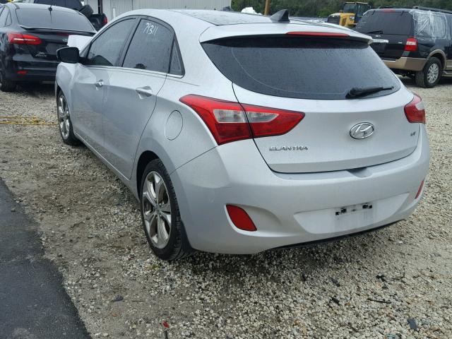 KMHD35LE7DU048179 - 2013 HYUNDAI ELANTRA GT SILVER photo 3