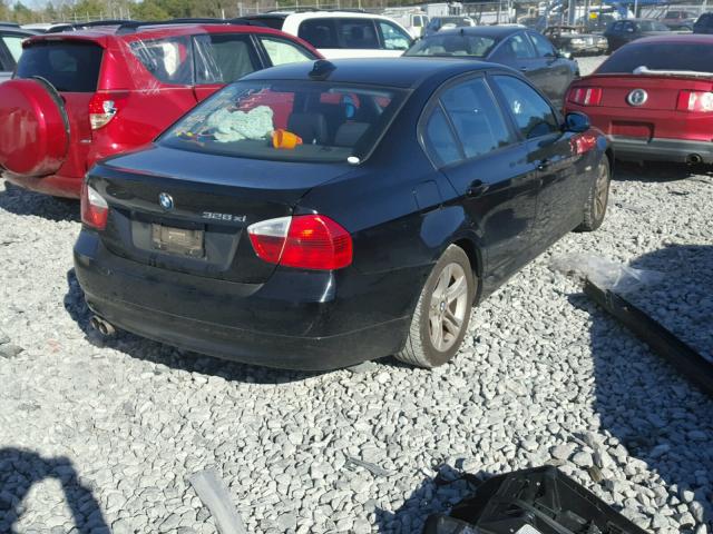 WBAVC93518K040769 - 2008 BMW 328 XI BLACK photo 4