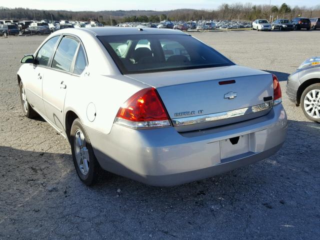 2G1WT55K569265805 - 2006 CHEVROLET IMPALA LT SILVER photo 3