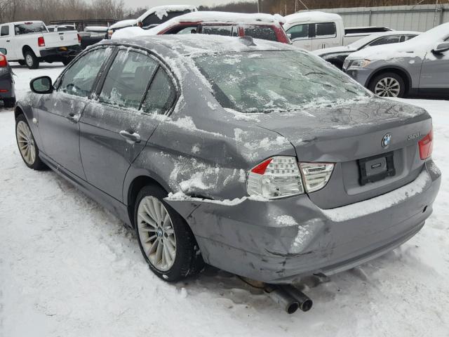 WBAPK5C50BFT74022 - 2011 BMW 328 XI SUL GRAY photo 3