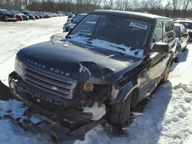 SALSF25406A977228 - 2006 LAND ROVER RANGE ROVE BLACK photo 2