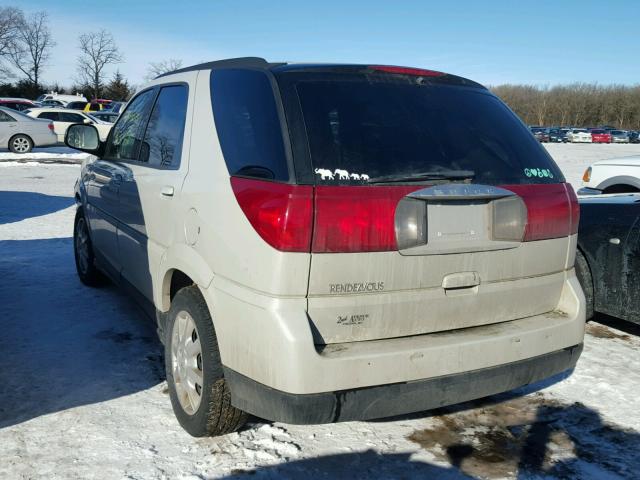 3G5DB03L66S609779 - 2006 BUICK RENDEZVOUS BEIGE photo 3