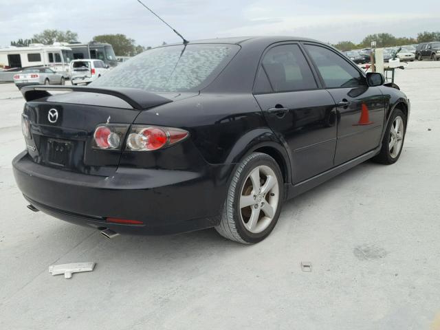 1YVHP80C085M31745 - 2008 MAZDA 6 I BLACK photo 4