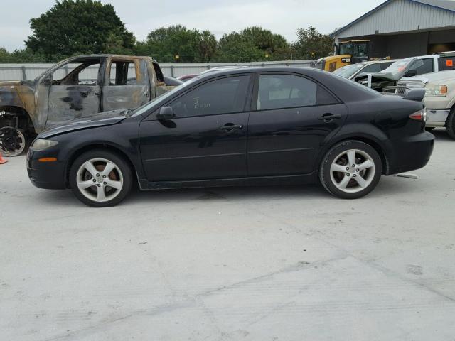 1YVHP80C085M31745 - 2008 MAZDA 6 I BLACK photo 9