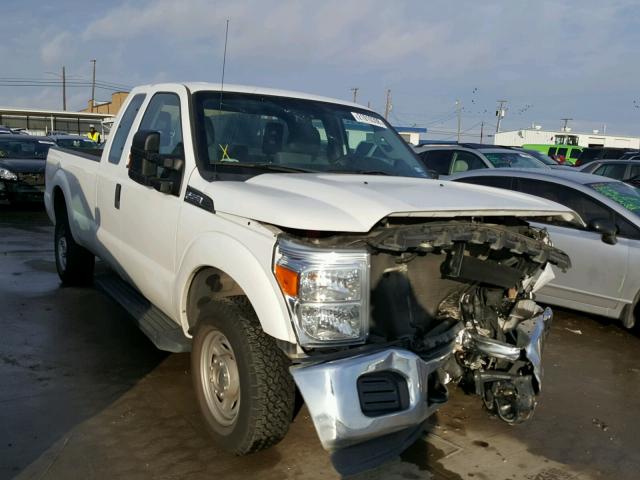 1FT7X2A67FED64713 - 2015 FORD F250 SUPER WHITE photo 1