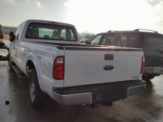 1FT7X2A67FED64713 - 2015 FORD F250 SUPER WHITE photo 3