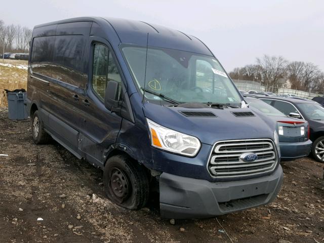 1FTYR2CG0HKA06572 - 2017 FORD TRANSIT T- BLUE photo 1