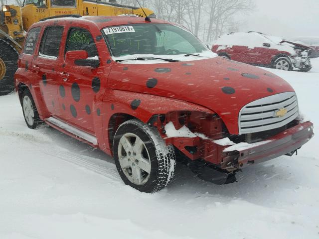 3GNBABFW8BS504134 - 2011 CHEVROLET HHR LT RED photo 1