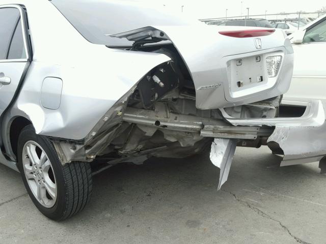 1HGCM56757A147942 - 2007 HONDA ACCORD EX SILVER photo 9