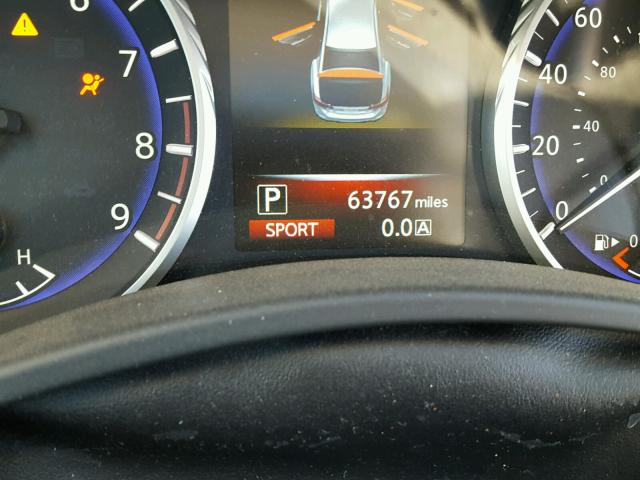 JN1BV7AP4EM683466 - 2014 INFINITI Q50 BASE CHARCOAL photo 8