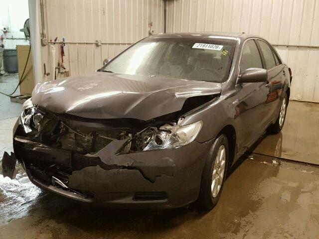 4T1BB46K79U102559 - 2009 TOYOTA CAMRY HYBR CHARCOAL photo 2