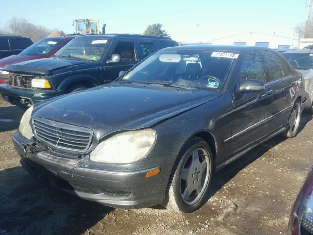 WDBNG70J3YA131124 - 2000 MERCEDES-BENZ S 430 GRAY photo 2