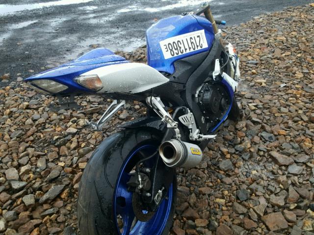 JS1GN7DA362117283 - 2006 SUZUKI GSX-R600 K BLUE photo 4