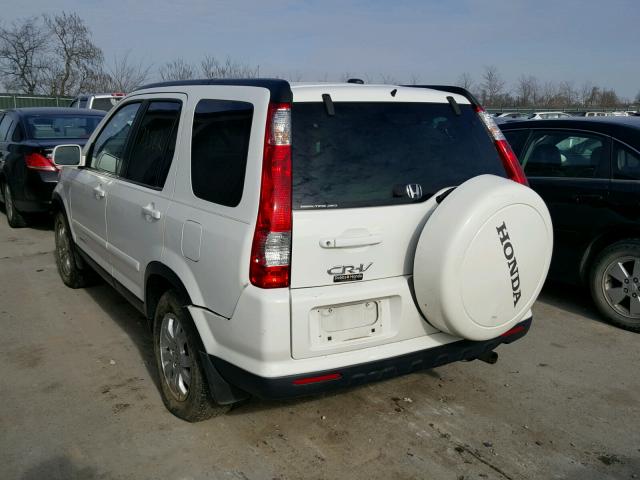 SHSRD78996U425999 - 2006 HONDA CR-V SE WHITE photo 3