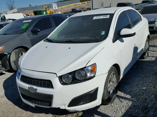 1G1JC5SH9D4193879 - 2013 CHEVROLET SONIC LT WHITE photo 2