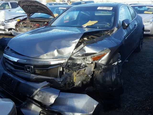 1HGCS1B88CA012428 - 2012 HONDA ACCORD EXL SILVER photo 2